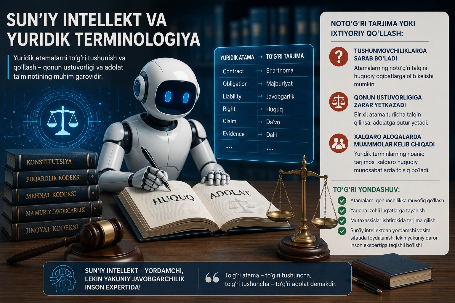 Сунъий интеллект ва юридик терминология