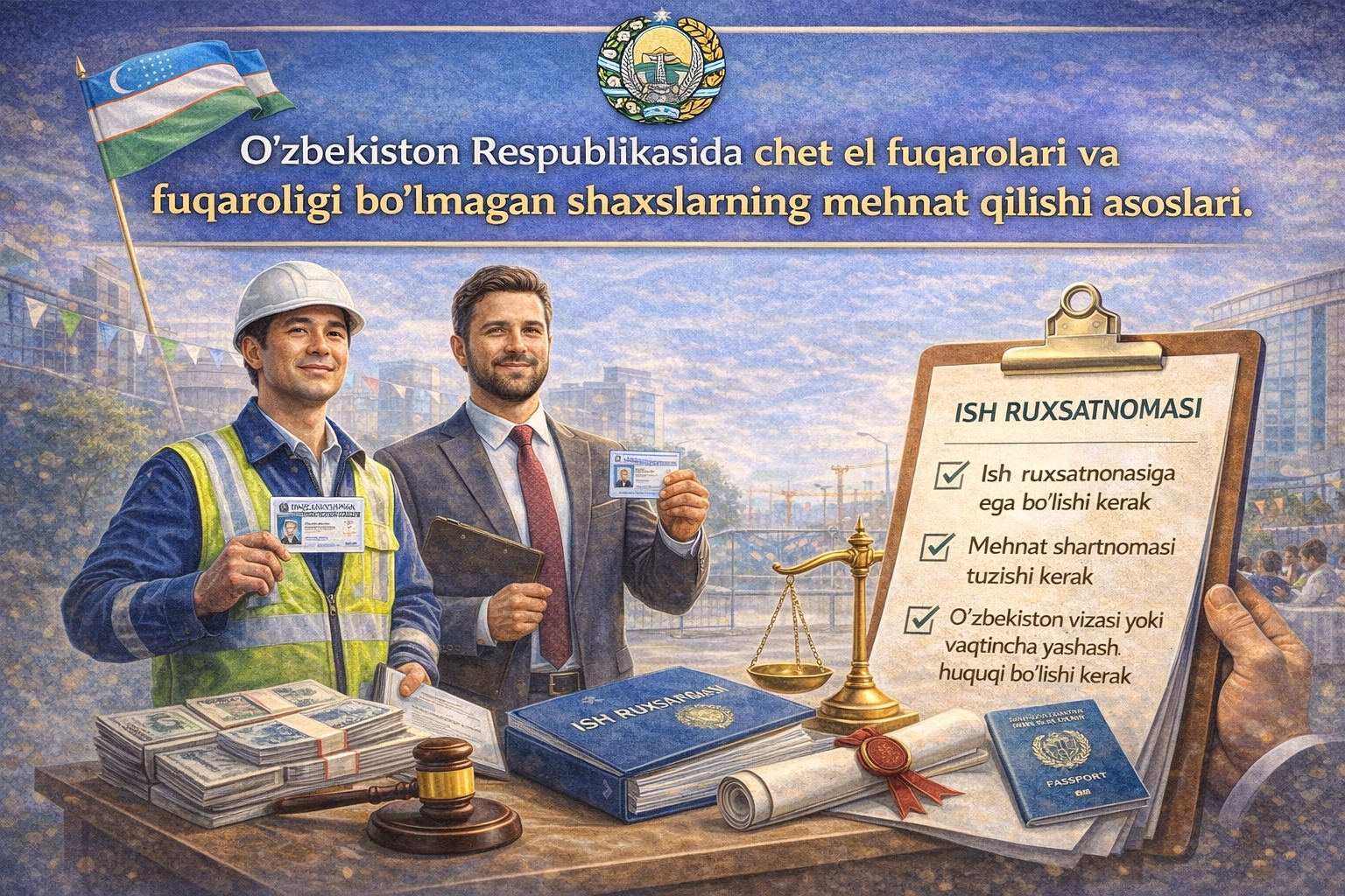 Ўзбекистон Республикасида чет эл фуқаролари ва фуқаролиги бўлмаган шахсларнинг меҳнат қилиши