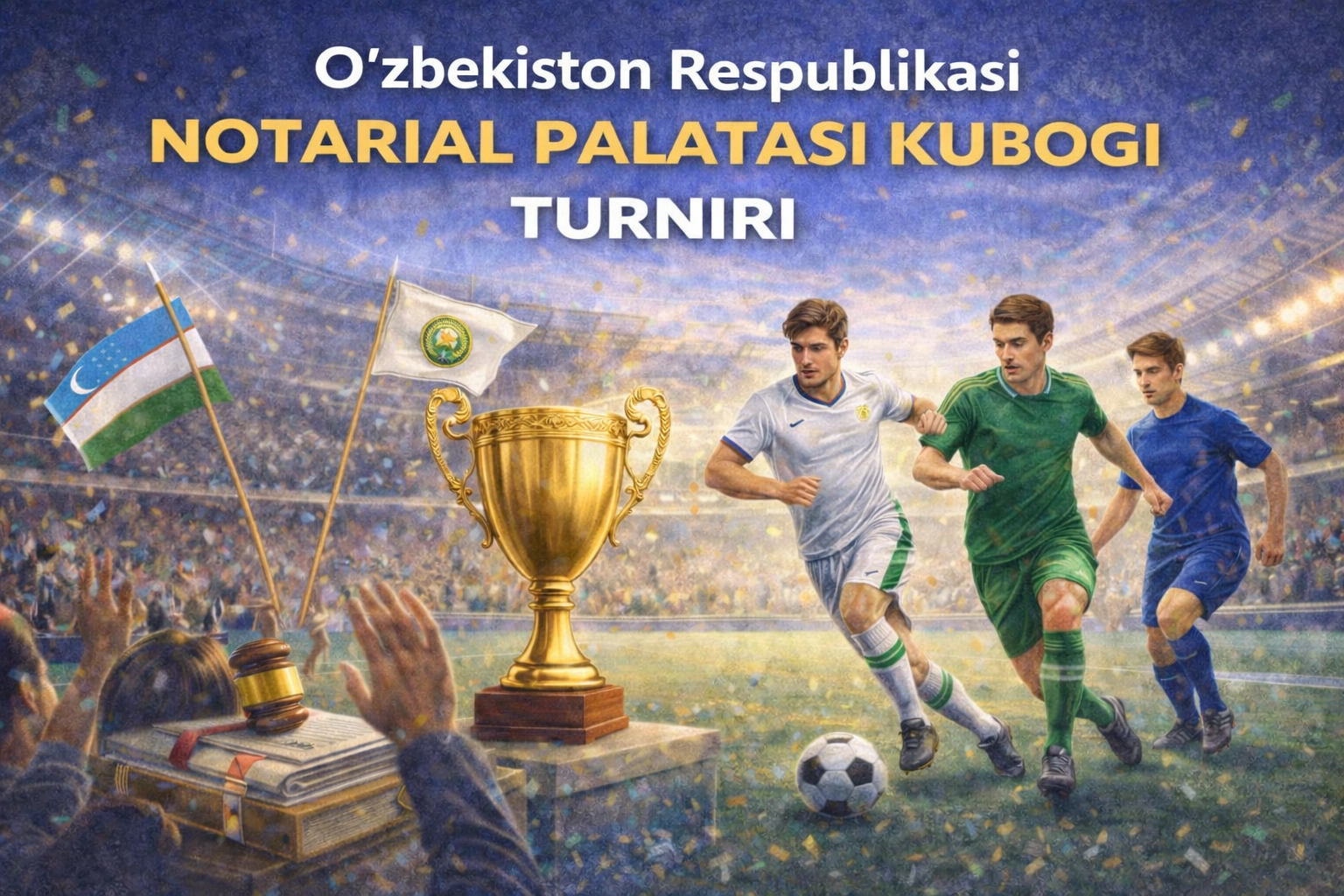 Мини-футбол бўйича “Ўзбекистон нотариал палатаси кубоги” турнирининг финал босқичи ўтказилди