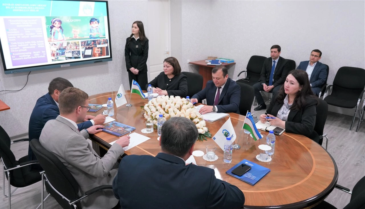 “Адолат” маркази ва Конрад Аденауэр жамғармаси: самарали ҳамкорлик ва келажак режалари