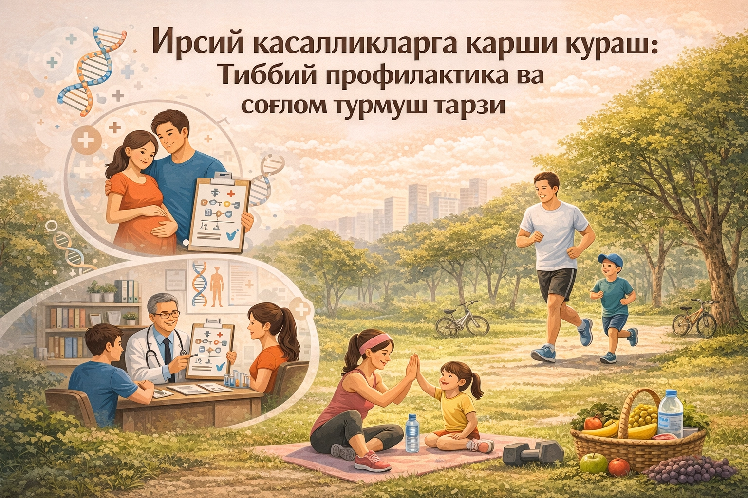 Ирсий касалликларга қарши кураш: тиббий профилактика ва соғлом турмуш тарзи