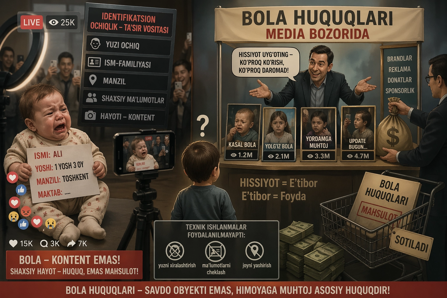 Бола ҳуқуқлари медиа бозорида тарғиб қилинади(ми?)