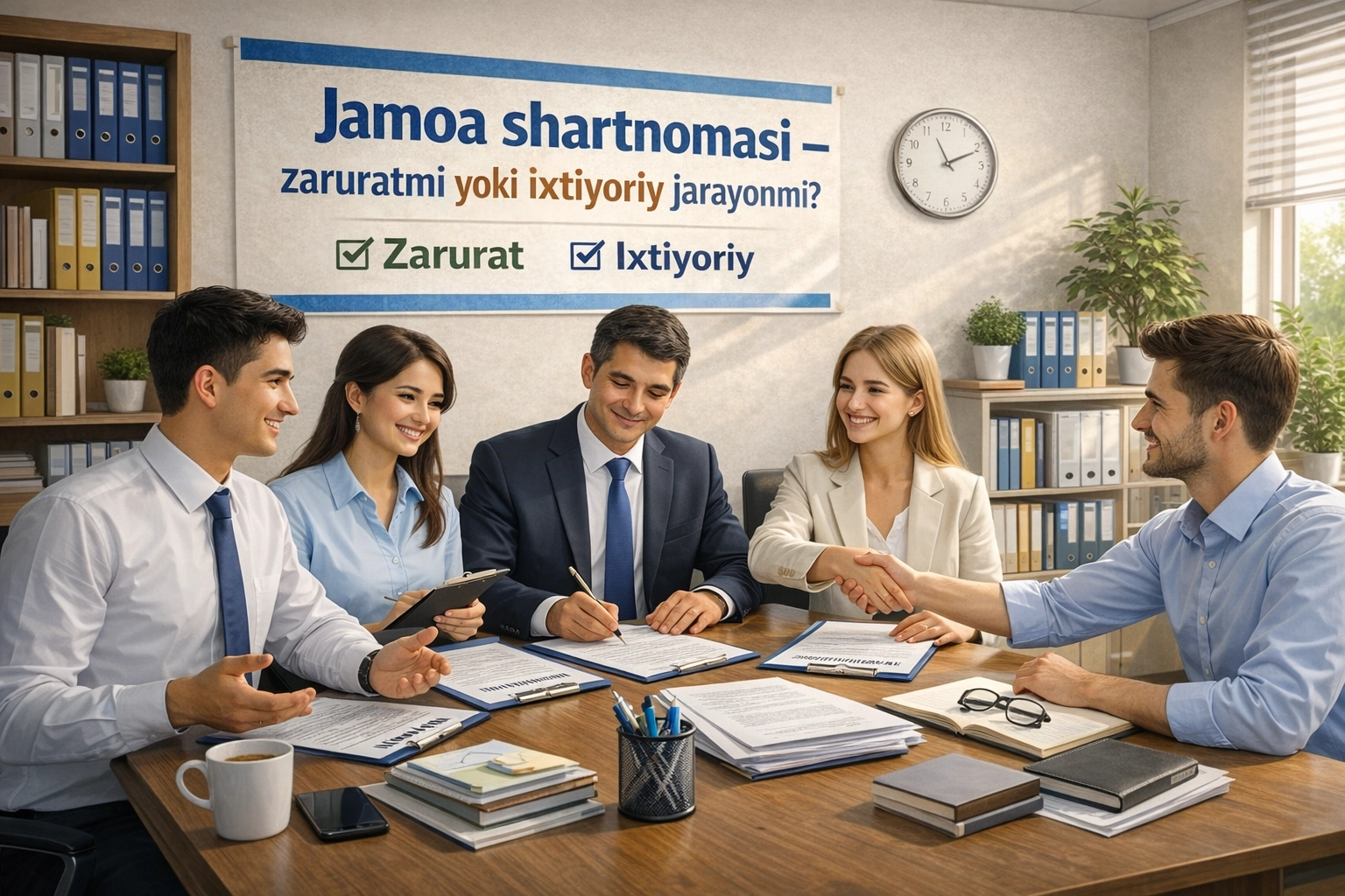 Жамоа шартномаси – заруратми ёки ихтиёрий жараёнми?