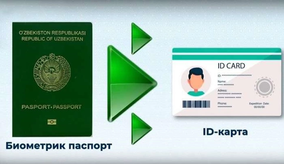 Паспорт қачон ID-картага алмаштирилади?