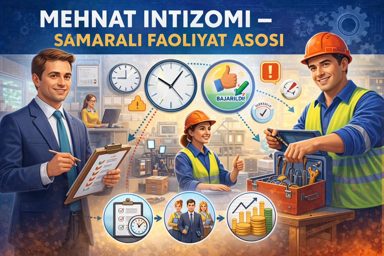 Меҳнат интизоми – самарали фаолият асоси
