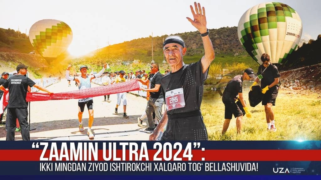 “Zaamin Ultra 2024”: икки мингдан зиёд иштирокчи халқаро тоғ беллашувида!