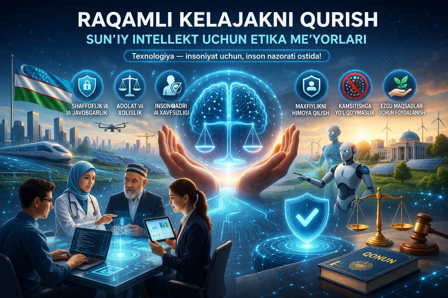 Рақамли келажакни қуриш: сунъий интеллект учун этика меъёрлари