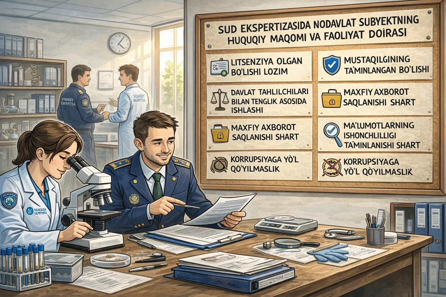 Суд экспертизасида нодавлат субъектларнинг ҳуқуқий мақоми ва фаолият доирасига оид муҳим 5 қоида