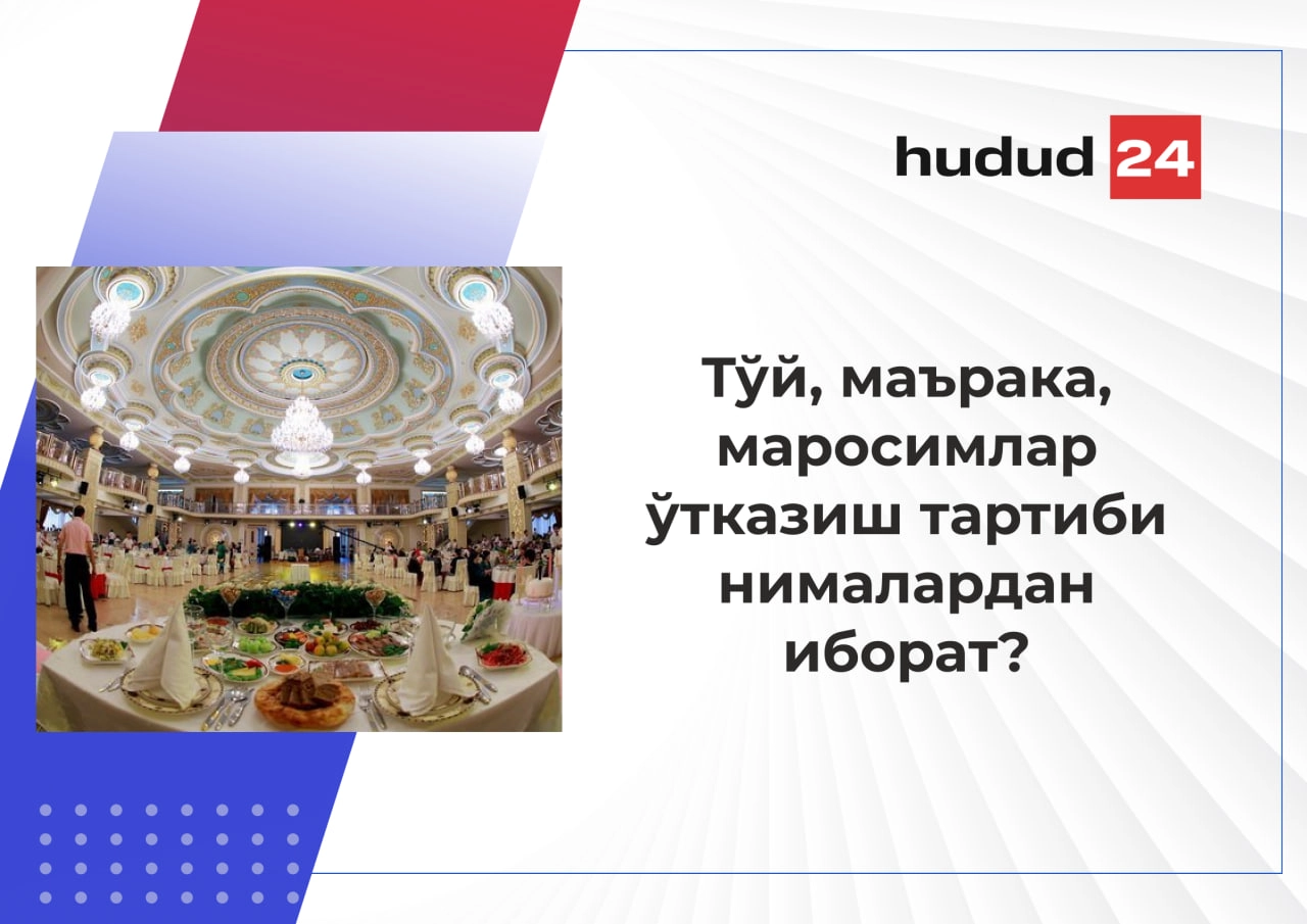 Тўйлар, оилавий тантаналар, маърака ва маросимлар ўтказиш тартибига риоя этмаганлик учун қандай жазо чоралари қўлланилади?