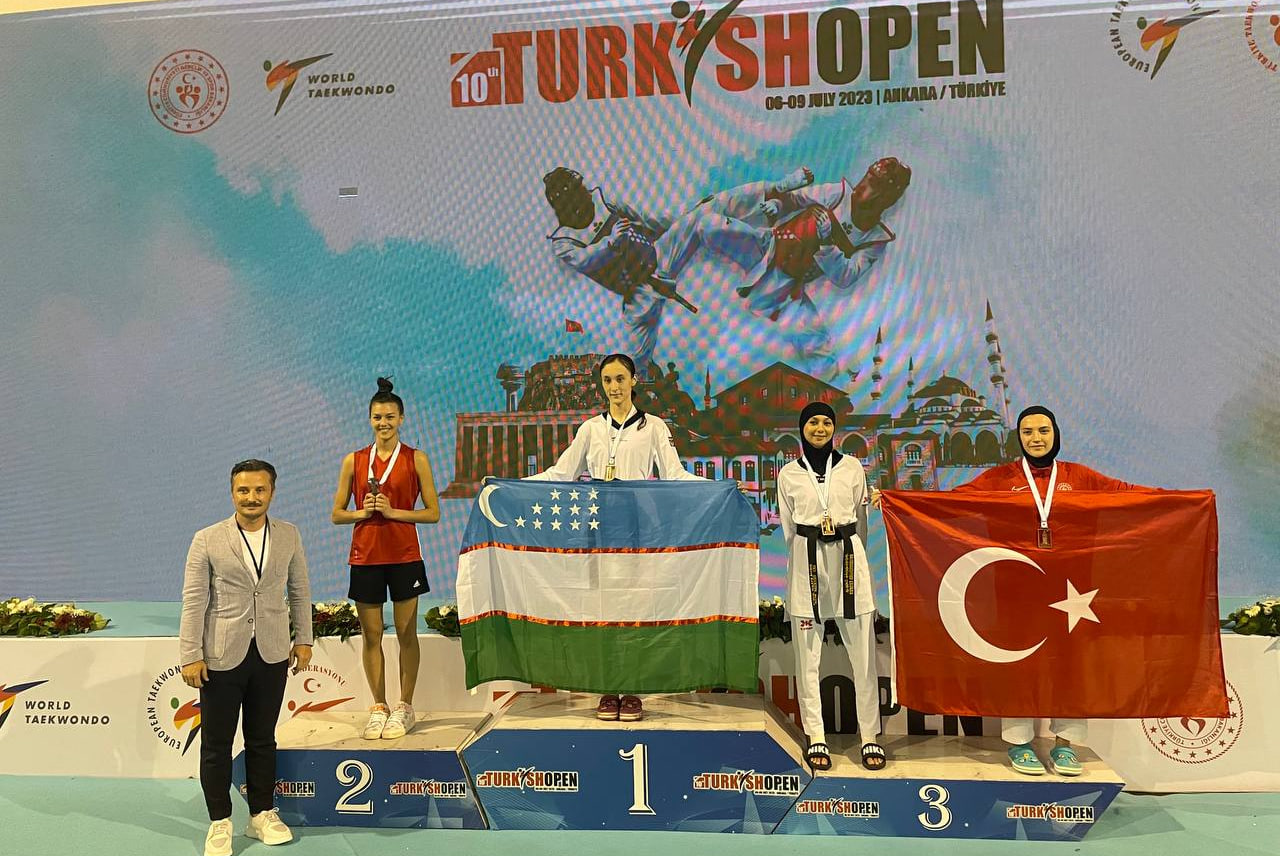 Ўзбекистон таэквондо терма жамоаси “Turkish Open 2023» турнирида 8 та медаль қўлга киритди